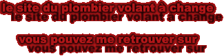 le site du plombier volant